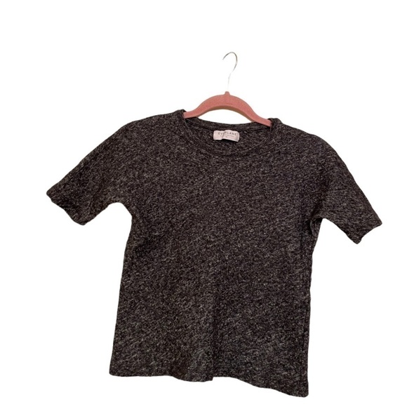 Everlane Grey Knit Crop Top Size XS - Picture 1 of 4